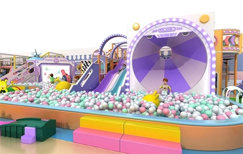 Vibrante oasis de juegos interiores en Argelia